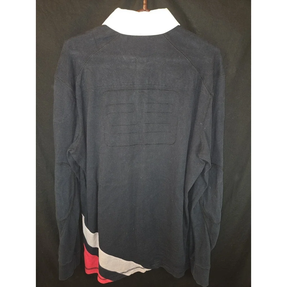 Air Jordan long sleeve 1/4 button collared shirt‎ mens xl NEW! RETRO NIKE